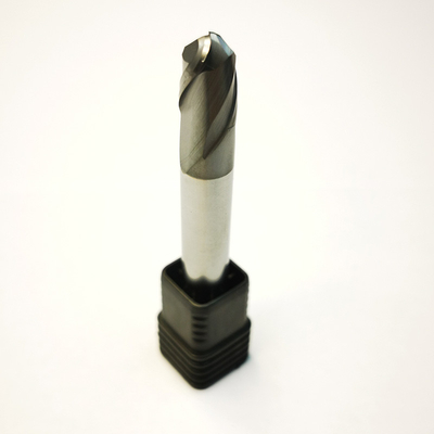 Katı Tungsten Karbür 2 Ağızlı D10R5 Bilyalı Uçlu Parmak Frezeler Hrc65 ST