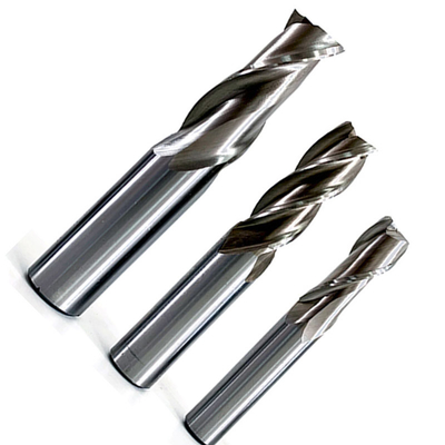 Alüminyum için 8mm Katı Tungsten Karbür Parmak Frezeler