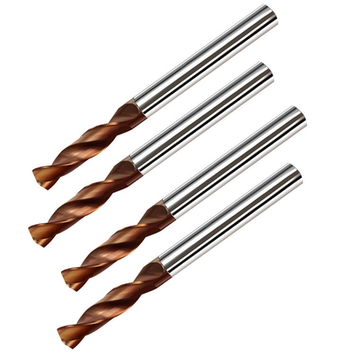 Çelik için Katı Tungsten Karbür 2 Flüt 8mm Karbür Matkap Ucu