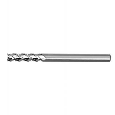Alüminyum İçin Kaplamasız 2 Flüt D8 Tungsten Karbür Parmak Frezeler