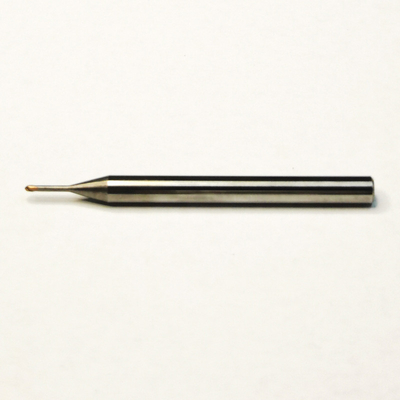 Tungsten Karbür Katı Parmak Frezeler 2 Flüt 0.5mm Bilyalı Uçlu Parmak Frezeler Hrc55