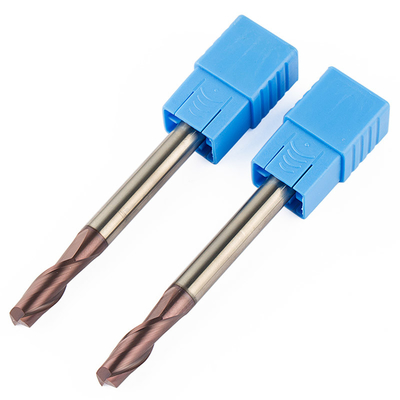 Çelik için Tungsten Karbür Uzun Saplı Parmak Frezeler 8mm Kare