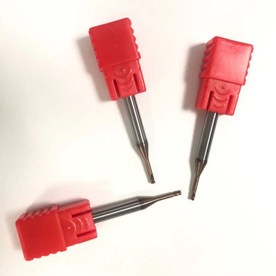 Sertleştirilmiş Çelik için Tungsten Karbür Uzun Boyunlu Parmak Frezeler 2 Flüt