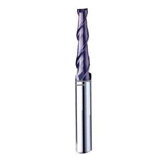 Konik Çelik Katı Tungsten Karbür 2 Ağızlı D3 Kare Parmak Frezeler Hrc65 SX