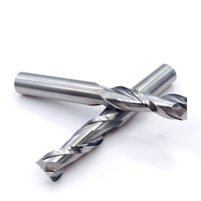 Alüminyum için Tungsten Karbür 2 Flüt 8mm Kare Uzun Flüt Frezeler