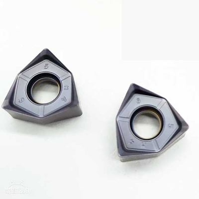 Çelik için Yüksek İlerleme Yüksek Hızlı Tungsten Karbür Uçlar WNMU 0806